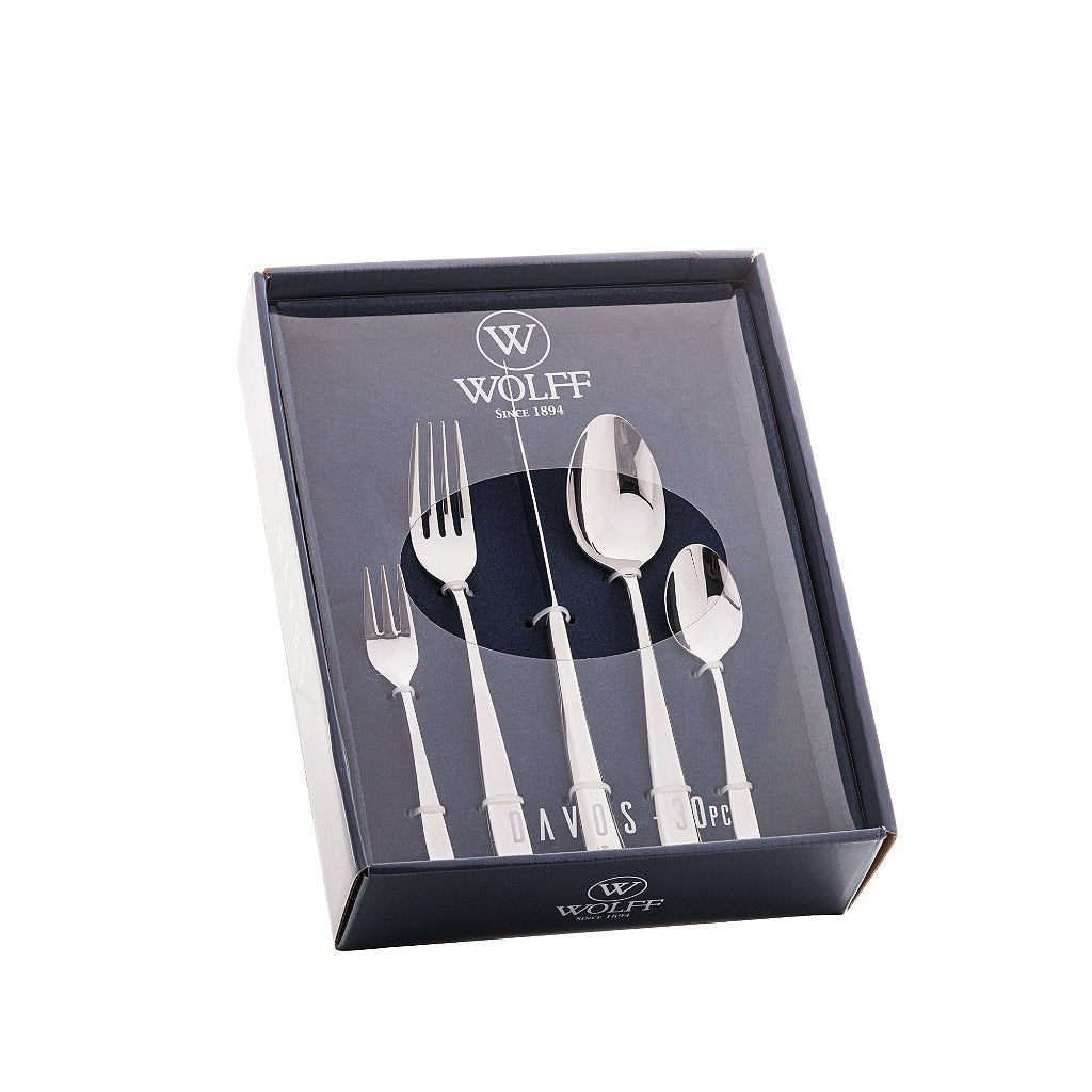 Faqueiro 30 PC Aço Inox Davos