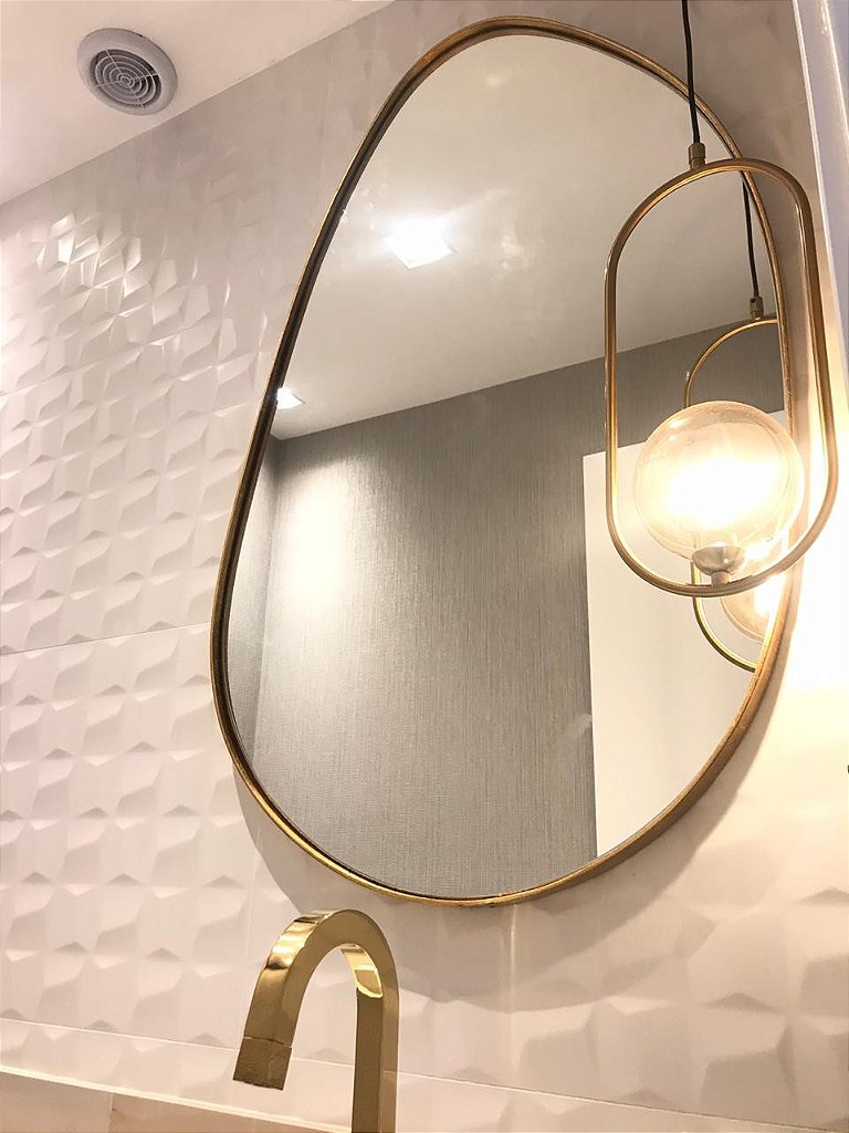 Espelho Orgânico Decorativo