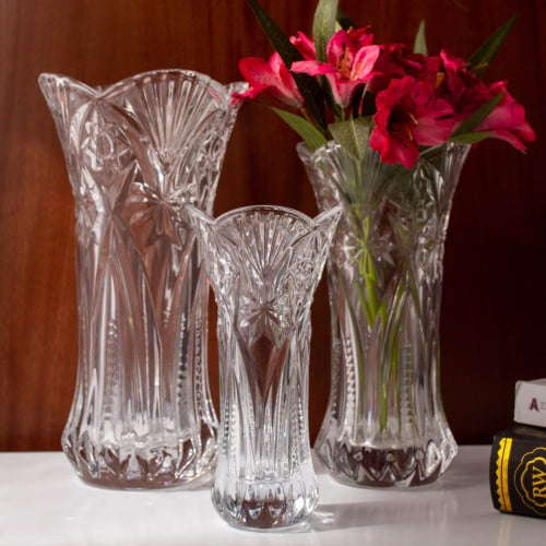 Vaso De Vidro Petals