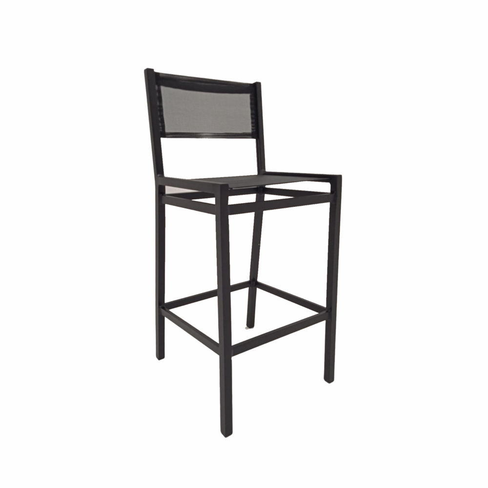 Banqueta Duranta Estrutura Alumínio Tela Slim