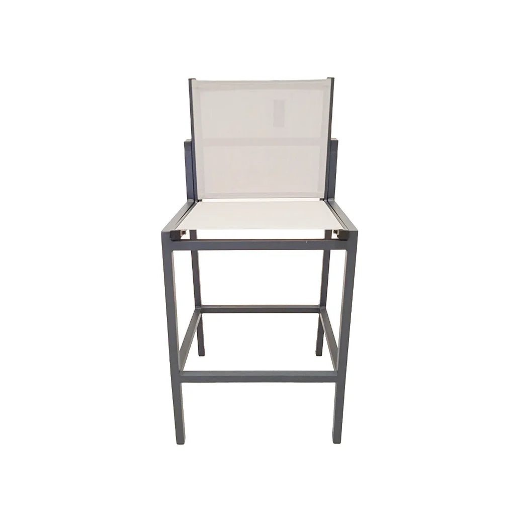 Banqueta Nevada Estrutura Alumínio Tela Slim