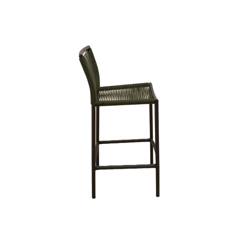 Banqueta Soft Estrutura Alumínio Tramas Corda Náutica