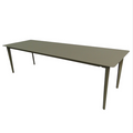 Mesa de Jantar Fazana – Design Sofisticado em Alumínio Fundido