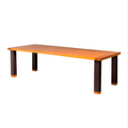 Mesa de Jantar Bali – Design Contemporâneo Com Alumínio e Madeira