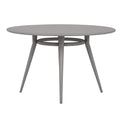 Mesa De Jantar Redonda Lirio Aluminio