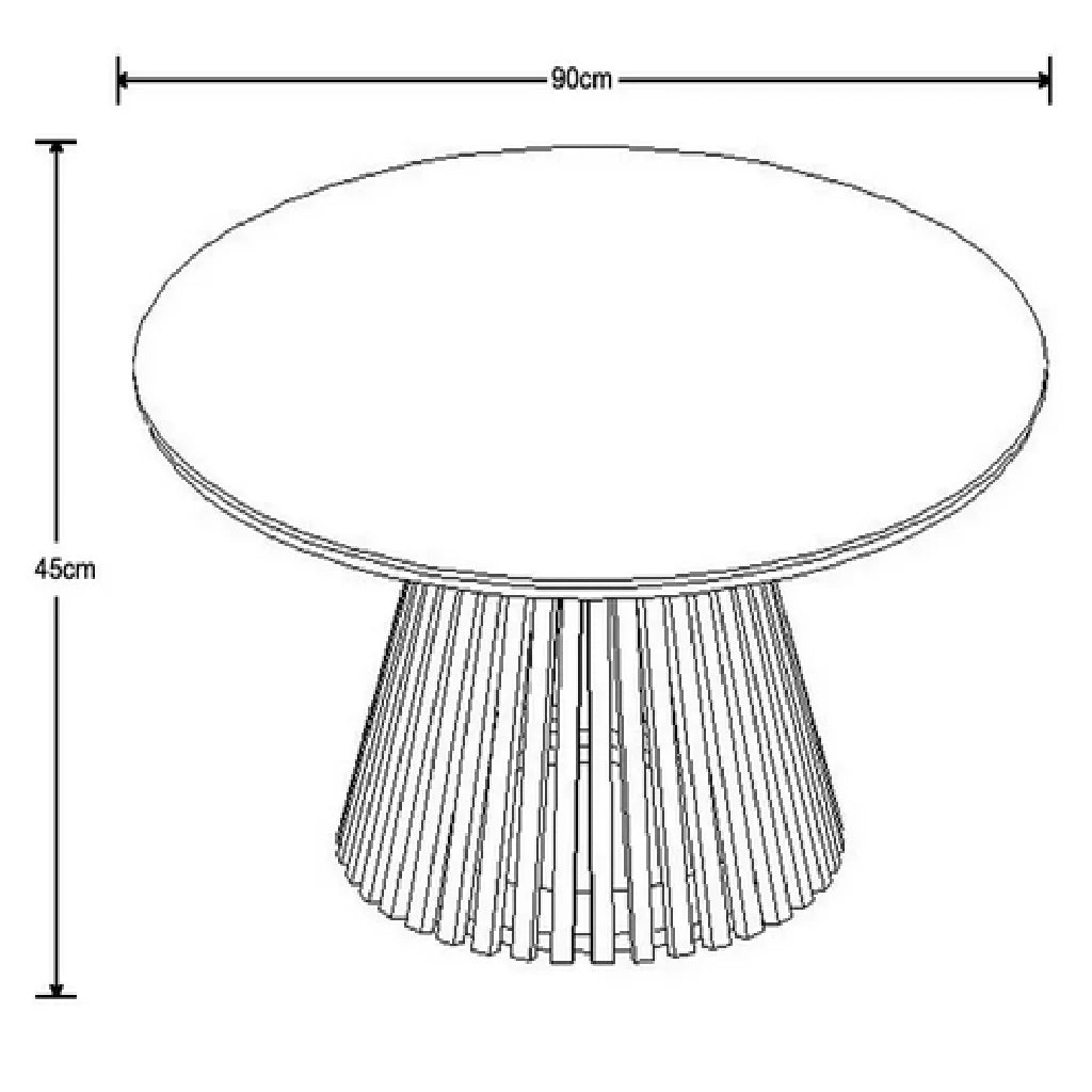 Mesa de Centro Ripada Zuli