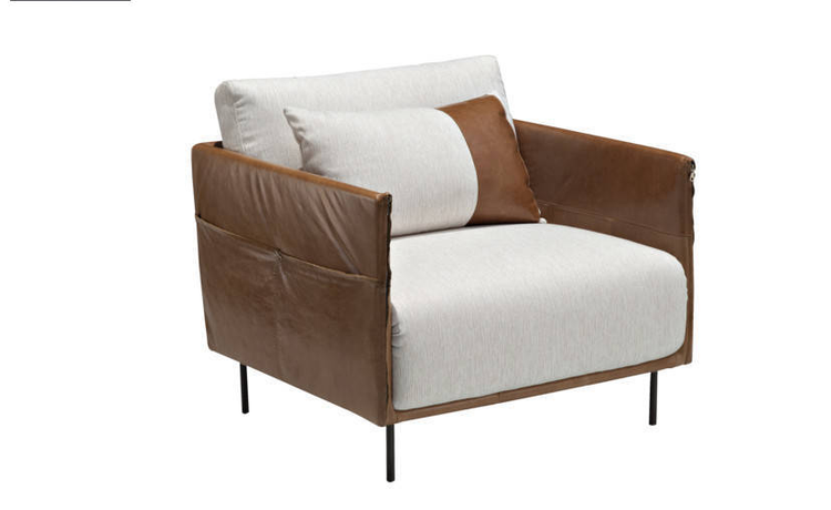 Poltrona Austin  conforto sofisticado para ambientes elegantes